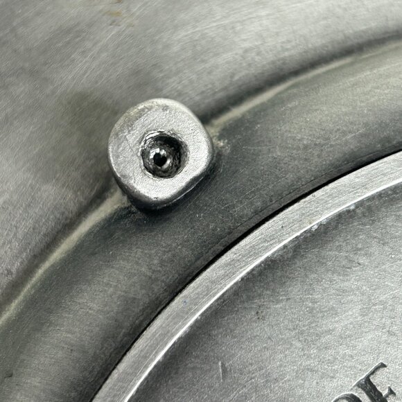 Bicentennial Commemorative Pewter Plate 1776-1976 "We Are One" Serial No. 000271 - Picture 9 of 10